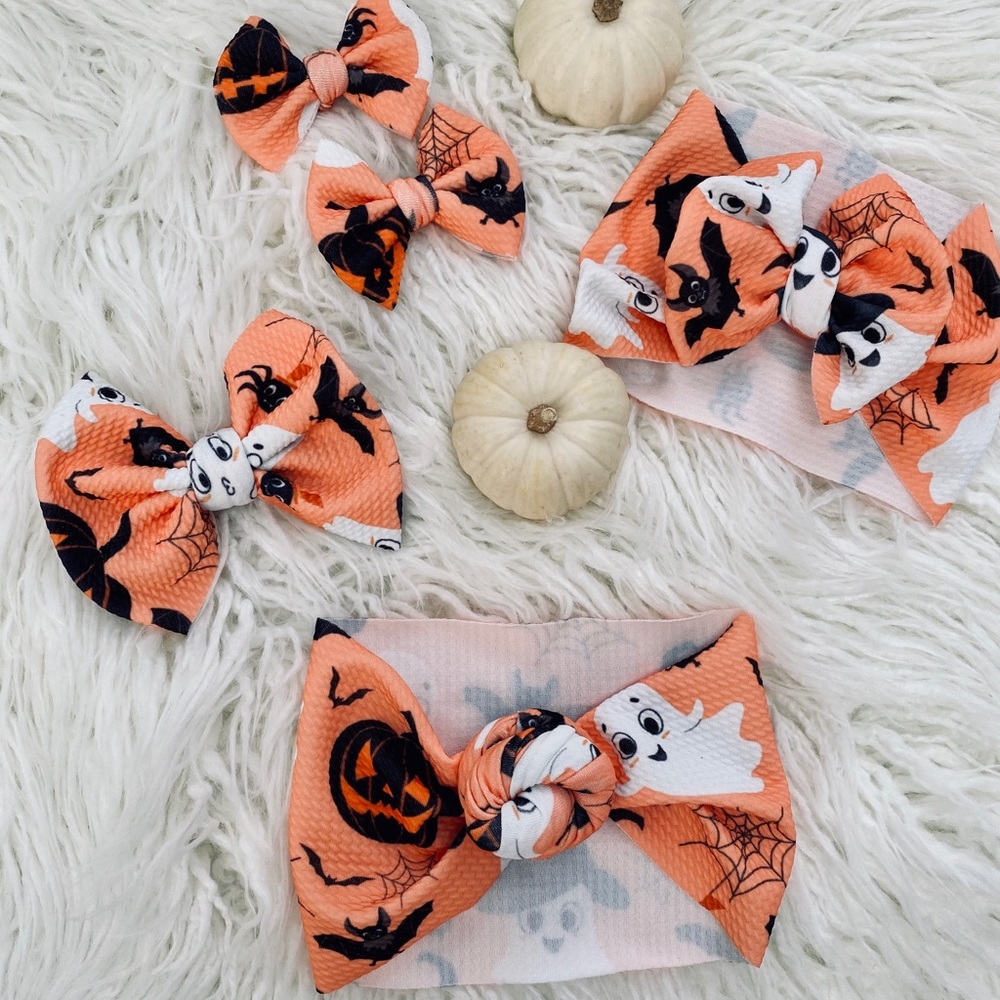 Halloween bows